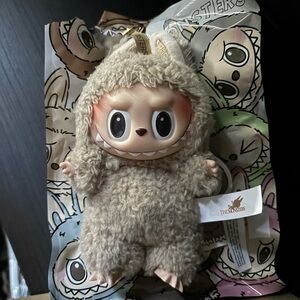 PopMart Labubu The Monsters Exciting Macaron Vinyl Face Series “Toffee”